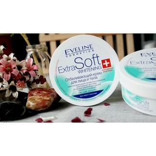 Kem dưỡng trắng da mặt và body EVELINE Extra Soft