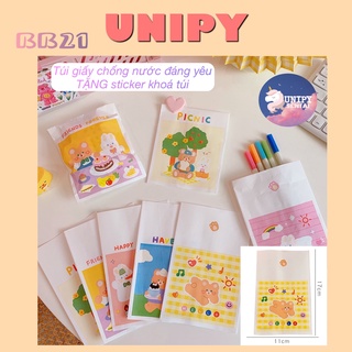 Túi Giấy Đựng Quà Chống Nước | Kèm Sticker Khóa Túi BB21