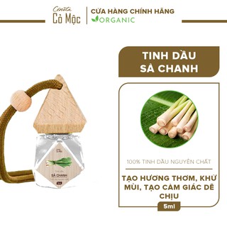 Tinh dầu Cenota cỏ mộc treo xe hương sả chanh 5ml