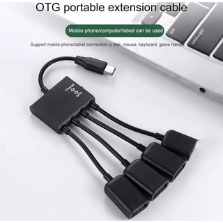 Cáp Chuyển Type C Sang USB Otg cho điện thoại/ máy tính bảng