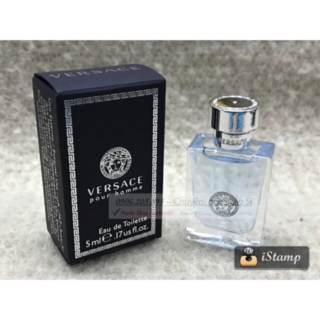 [Nước hoa mini NAM] VERSACE POUR HOMME 5ml