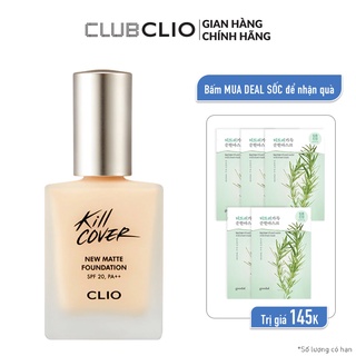 Kem Nền Clio Kill Cover New Matte Foundation Spf20, Pa++ 38G