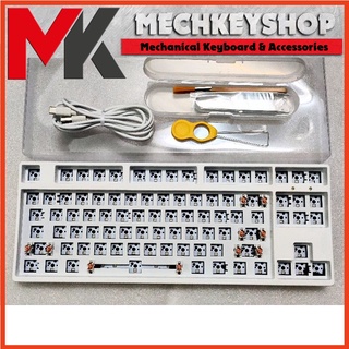 Bộ kit bàn phím cơ Pila87 keymap VIA, hot swap xuôi, RGB