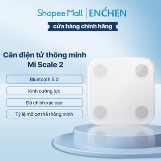 Cân Điện Tử Thông Minh enchen Bluetooth Scale 2 Trợ Lý Sức Khỏe