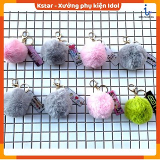 Set móc khoá kèm thẻ + cục bông y hình