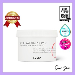 [Chính Hãng] Bông Tẩy Tế Bào Chết Hóa Học COSRX One Step Original Clear Pads 70 Miếng