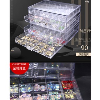 Khay Hộp Đựng Đá 5 Tầng, 120 ô Màu Trong, Đen - Lẻ 1 Khay