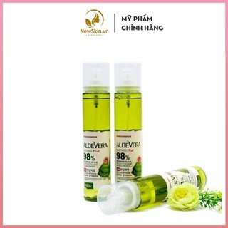 Xịt Khoáng Lô Hội White Organia Good Nature Aloe Vera Soothing Gel Mist 115ml