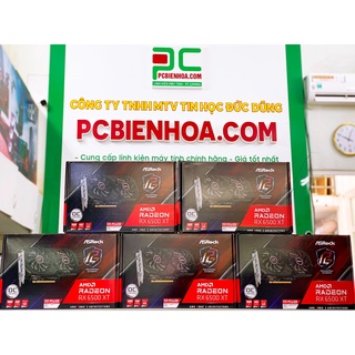 VGA - Card màn hình ASROCK RADEON RX 6500 XT PHANTOM GAMING D 4GB OC ( RX6500XT PGD 4GO ) mới chính hãng