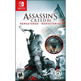 Băng Game Nintendo Switch - Assassin Creed 3 Remaster (Nguyên Seal) Hệ US