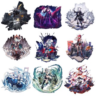 (M1) Mô hình nhân vật standee ARKNIGHTS mica in hình anime chibi trang trí trưng bày