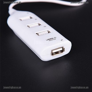 Thiết bị chia 4 cổng USB 2.0 tốc độ cao dành cho máy tính laptop