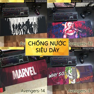Miếng Lót chuột, bàn di chuột cỡ lớn Avengers