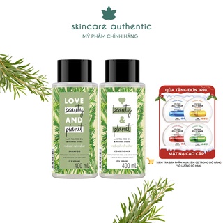 Dầu Gội Dầu Xả Love Beauty And Planet Detox Tóc Dầu Bết 400ml