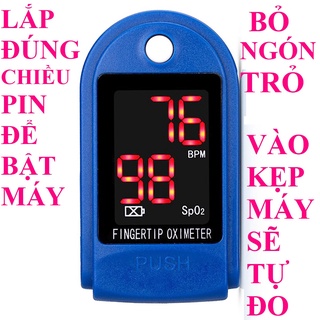 Máy đo spo2 nồng độ oxy trong máu kẹp ngón