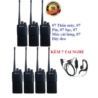 Bộ 7 Chiếc Bộ đàm Moto CP6688 (Giá rẻ, Bổ sung cổng hỗ trợ sạc USB)