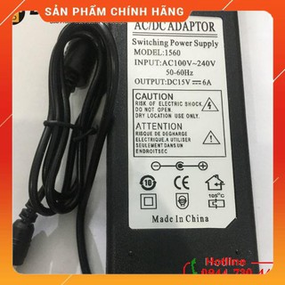 Sạc nguồn loa di động 15V 6A có đèn báo dailyphukien