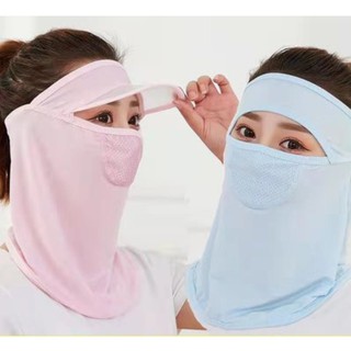 PVN26311 KHẨU TRANG CHỐNG NẮNG CÓ MŨ CHE