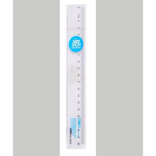 Thước kẻ nhựa 20cm Deli 6220 (01 chiếc)