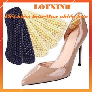 [ Túi 1 đôi ] Lót dán gót giày cao gót êm chân tiện lợi Miếng đệm chống rộng giày nữ LOTXINH