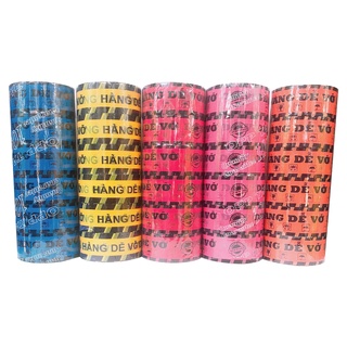 [Mã LIFEXANH03 giảm 10% đơn 500K] Băng keo in chữ HÀNG DỄ VỠ, Dày 50 Mic, Bản 4F8, Băng keo dán thùng, InbaobiHCM