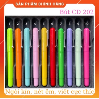 Bút cánh diều 202 cho học sinh từ lớp 1-5, ngòi kín êm trơn, nét tròn đều