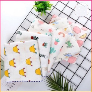 Khăn, Chăn Quấn Cho Bé Sơ Sinh 6 Lớp Dày Dặn Và Mềm Mại 35x55cm