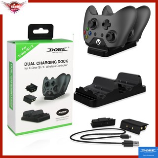 Đế sạc đôi kèm pin cho tay cầm XBox One (S)/ X - DOBE TYX 532