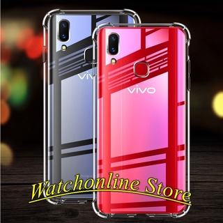 Ốp lưng dẻo chống va đập Vivo Y02S S1 pro / V15 pro Y21 Y21s Y33s Y72 5G V20 bảo vệ 4 góc trong suốt