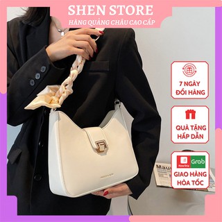 Túi xách nữ đẹp, túi kẹp nách đeo vai dây quấn cao cấp Hàn Quốc - SHEN STORE T0431