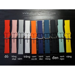 Dây cao su kiểu Galaxy Active - chốt thông minh (20mm-22mm)