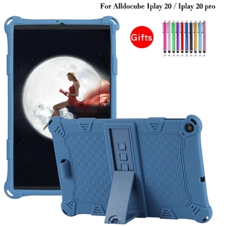 Ốp máy tính bảng silicone dẻo có giá đỡ cho ALLDOCUBE IPLAY 20 IPLAY 30 40 IPLAY 30PRO