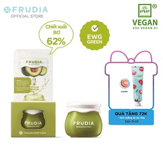 [TẶNG 72K]Kem Dưỡng Ẩm Hỗ Trợ Da Chiết Xuất Trái Bơ Frudia Avocado Relief Cream 10g