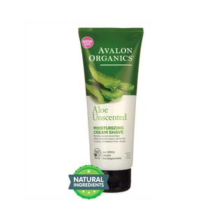 KEM CẠO LÔNG râu và dưỡng ẩm từ Lô hội hiệu Avalon Organics (227g)