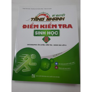 Sách - Bí quyết tăng nhanh điểm kiểm tra sinh học 8
