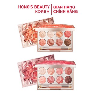 Bảng phấn mắt Clio Prism Air Eye Palete 8 ô, nhũ lấp lánh bám màu tốt - HONGS BEAUTY
