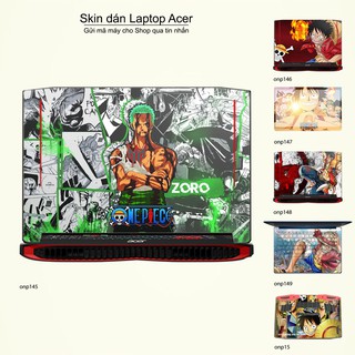 Skin dán Laptop Acer in hình One Piece _nhiều mẫu 18 (inbox mã máy cho Shop)
