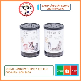 [CHÍNH HÃNG] PATE KING'S PET CHO CHÓ MÈO - LON 380G