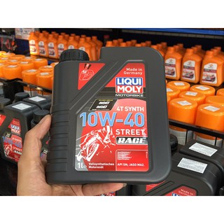 Nhớt xe ga Liqui Moly Scooter Race 10W40 1 Lít - Tặng khăn lau xe