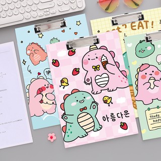 [Mã LIFEBOOK2 giảm 10% đơn 0Đ] Bảng Kẹp Giấy/Bìa Trình Kí Hoạt Hình Nhiều Mẫu Bìa Gỗ A4