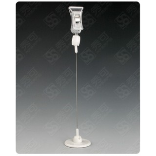 Kẹp nhựa wobbler để bàn S4016, kẹp giấy, kẹp nhựa