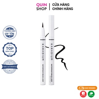 Bút Dạ Kẻ Mắt Karadium Waterproof Brush Liner Black