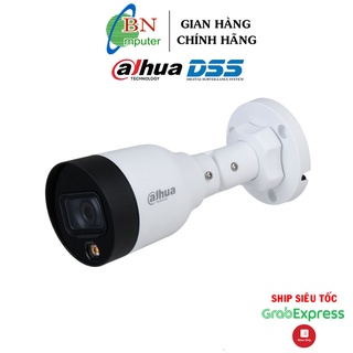 Camera IP 2.0 Full-Color DAHUA DH-IPC-HFW 1239S1-LED-S5 có màu ban đêm