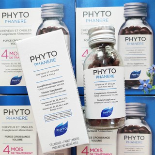 [Mẫu mới] Hỗ trợ mọc tóc Phyto Phytophanere Hair &amp; Nails