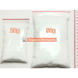 Tuyết Nhựa Giả Không Pha Nước Nguyên Liệu Làm Slime Snowfizz