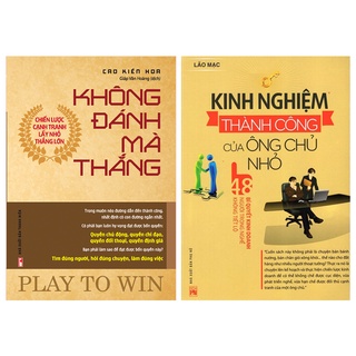 Combo Sách Kinh Nghiệm Thành Công - Bộ 2 Cuốn - 2010710002391