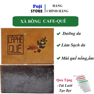 Xà Bông Sinh Dược Cafe Quế - Xà Bông Nồng Ấm,Thư Giãn.