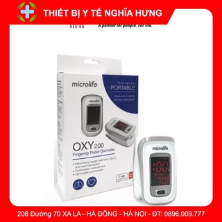 Máy Đo Nồng Độ Oxi Trong Máu Microlife Oxy200 | Thương Hiệu Thụy Sỹ - Bảo Hành 24 Tháng