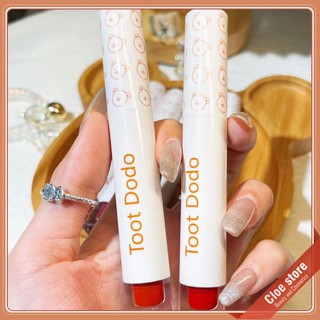 Son Toot Dodo chất kem lì phủ 1 lớp bóng mờ hoa tiết gấu trúc hàng nội địa Trung
