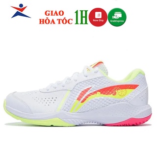 Giày cầu lông chính hãng Lining Thunder Lite AYTS020-1 mẫu mới màu trắng